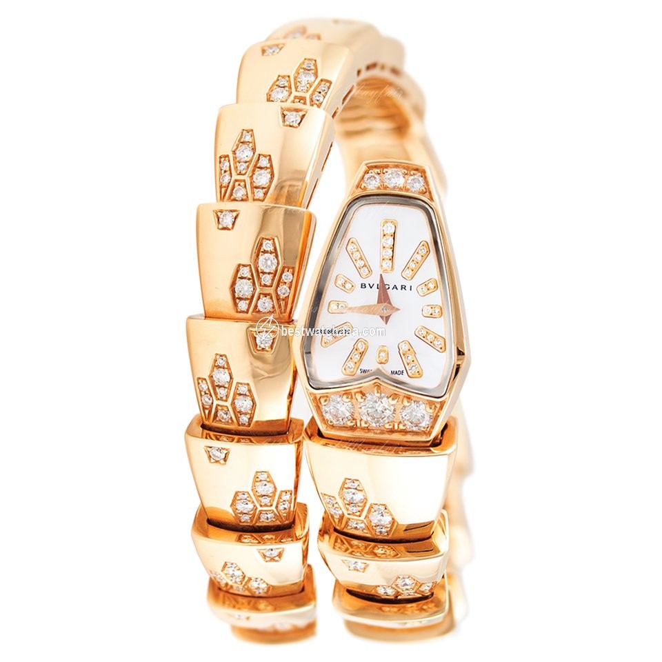 Bulgari Serpenti Womens watch Quartz Rose gold 101995 SPP26WGD1GD1.1T