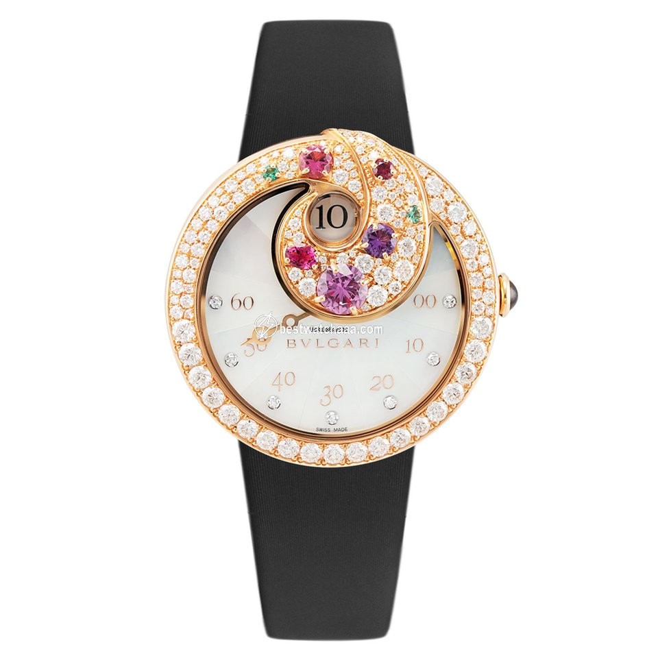 Bulgari Womens watch Automatic Rose gold 102007 BEP40WGD2LR