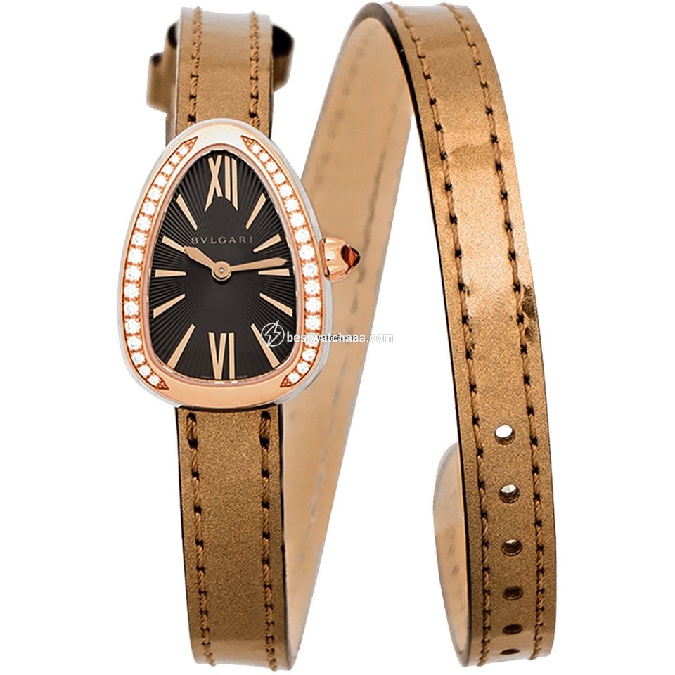 Bulgari Serpenti Womens watch Quartz Gold Steel 102968 SP27C6SPGDL
