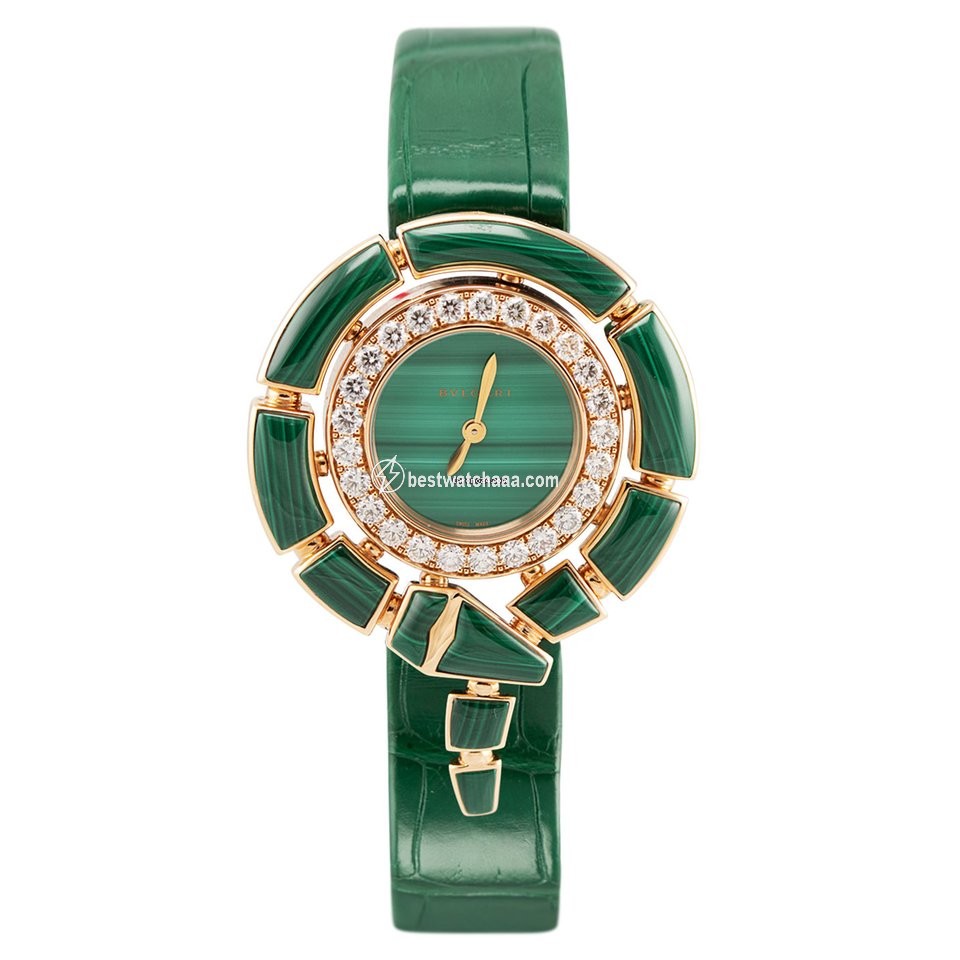 Bulgari Serpenti Womens watch Quartz Rose gold 102871 SPP37MAGDMAL