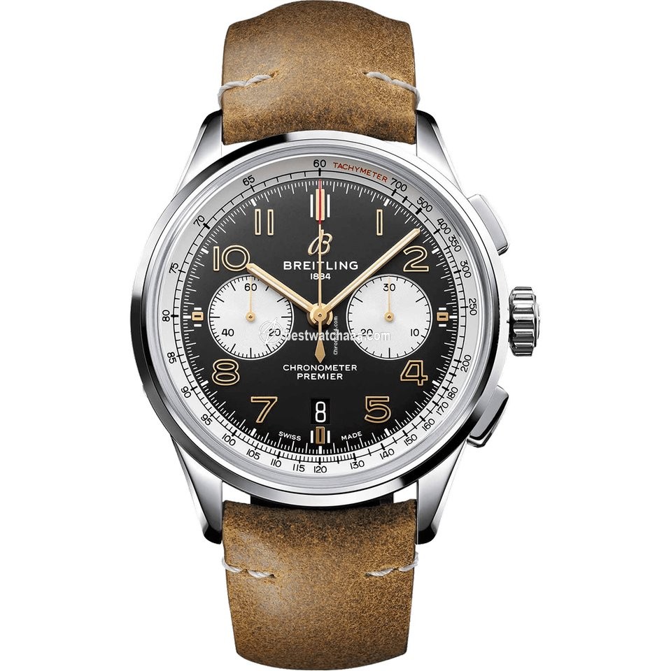 Breitling Mens watch Unisex Automatic Steel AB0118A21B1X2