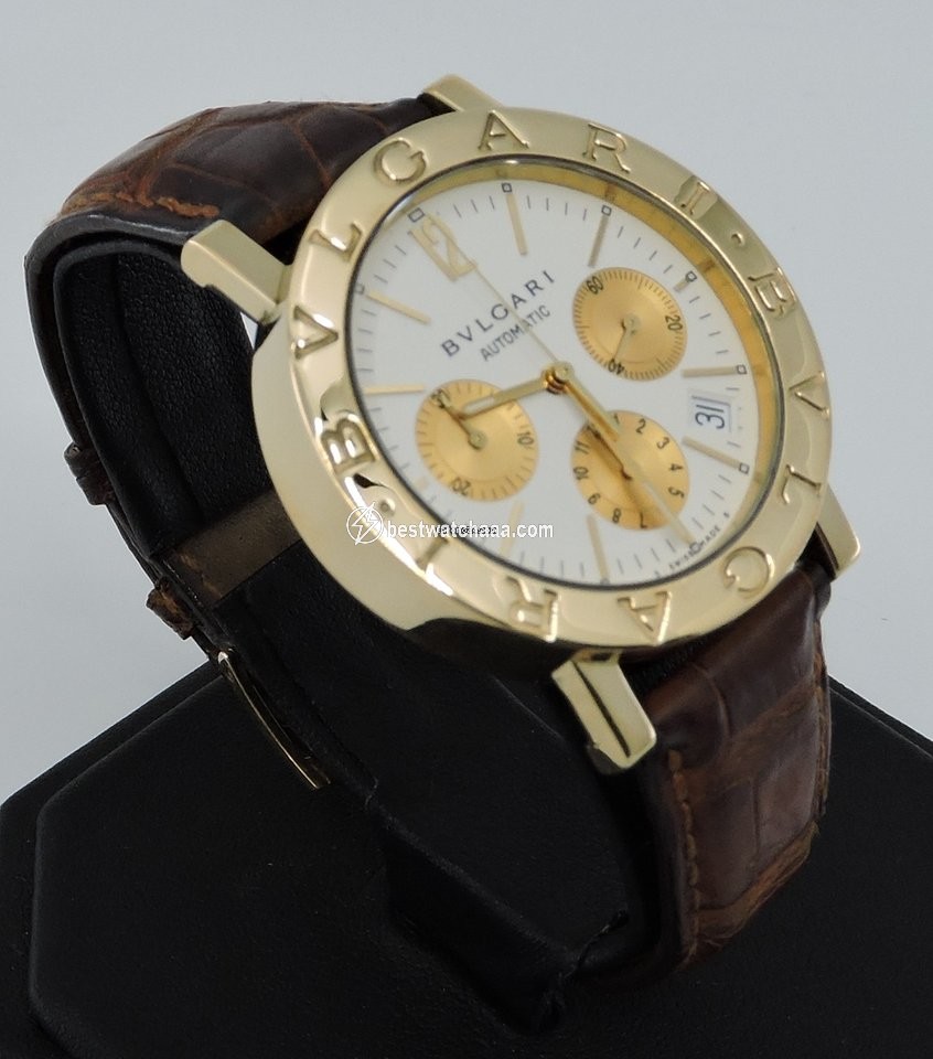 Bulgari Bulgari Mens watch Unisex Automatic Yellow gold BB38GLCH