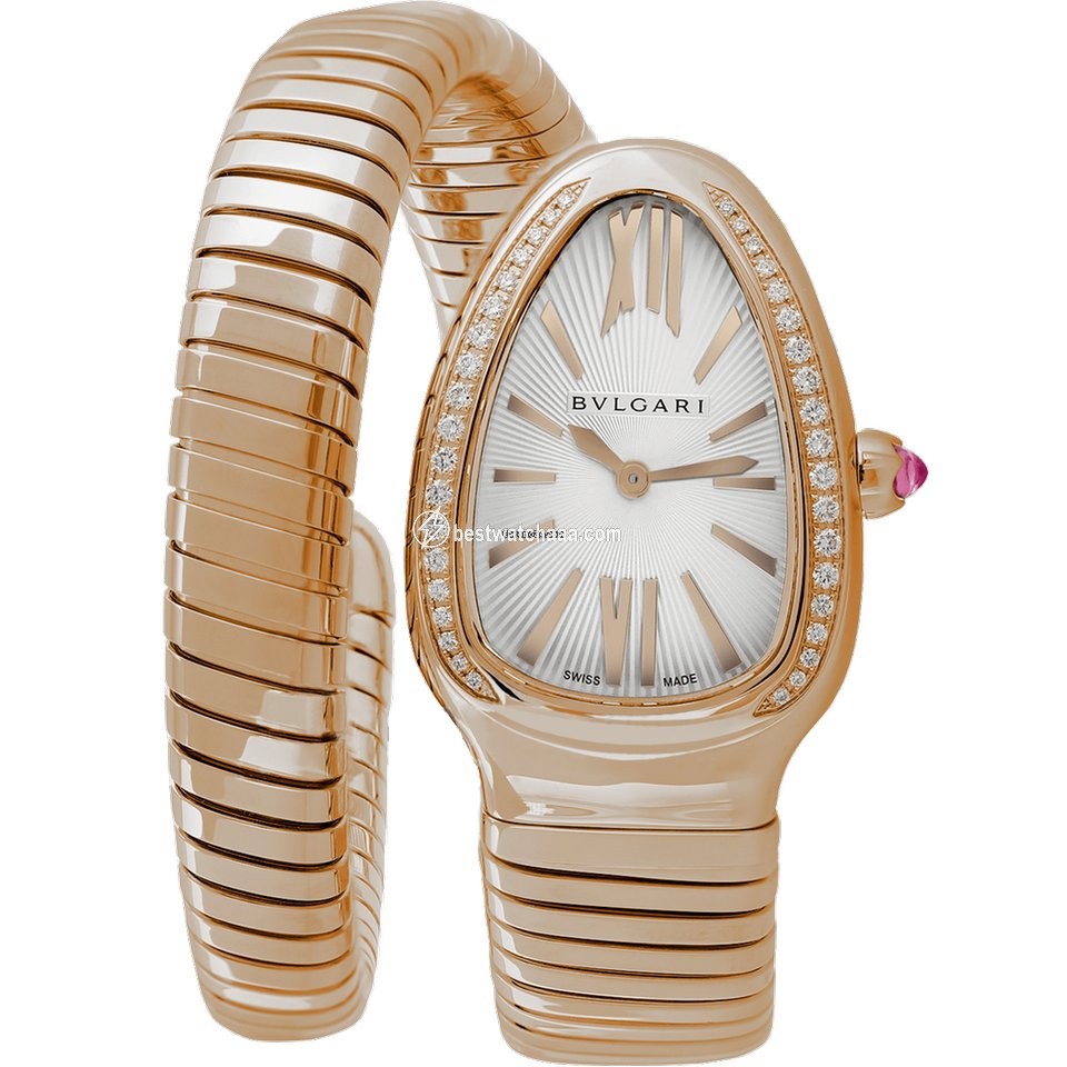 Bulgari Serpenti Womens watch Quartz Rose gold 103003 SPP35C14GDG.1T.1T
