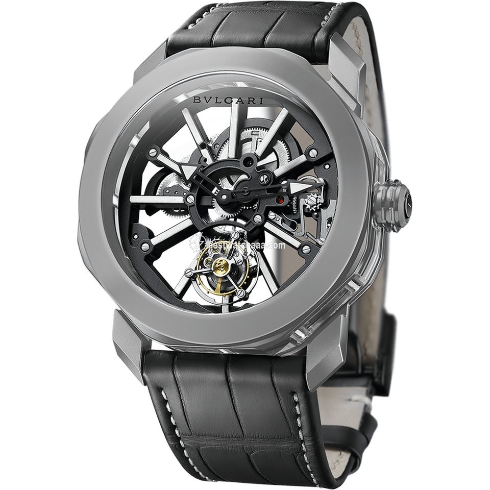 Bulgari Octo Mens watch Unisex Manual winding Titanium 103032 OC44TWLTBSK
