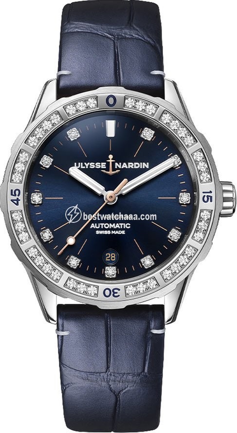 Ulysse Nardin Lady Diver Womens watch Automatic Steel 8163-182B.1 13
