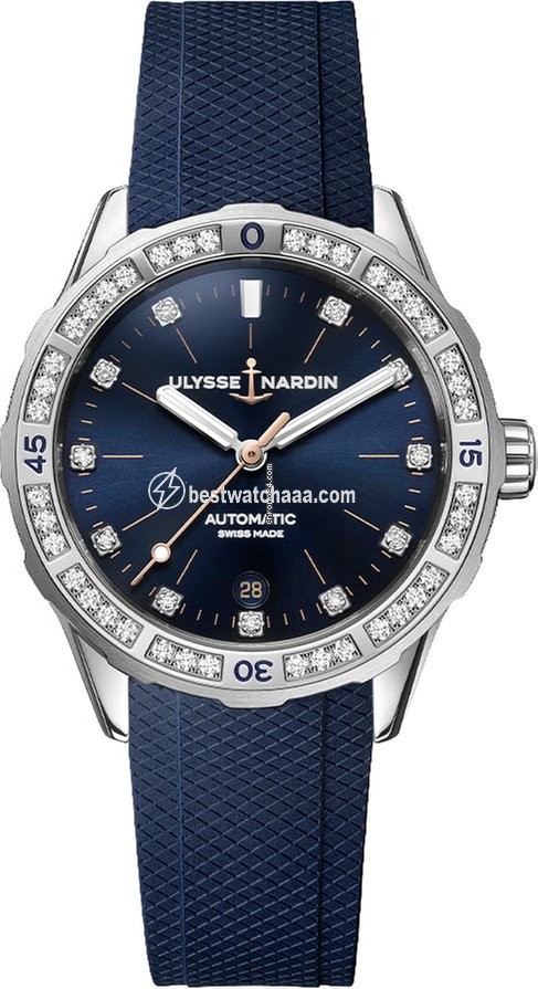 Ulysse Nardin Lady Diver Womens watch Automatic Steel 8163-182B-3 13
