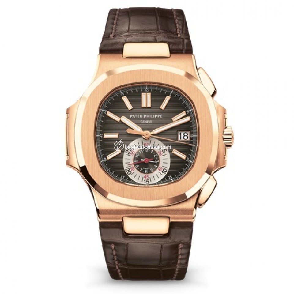Patek Philippe Nautilus Mens watch Unisex Automatic Rose gold 5980R001