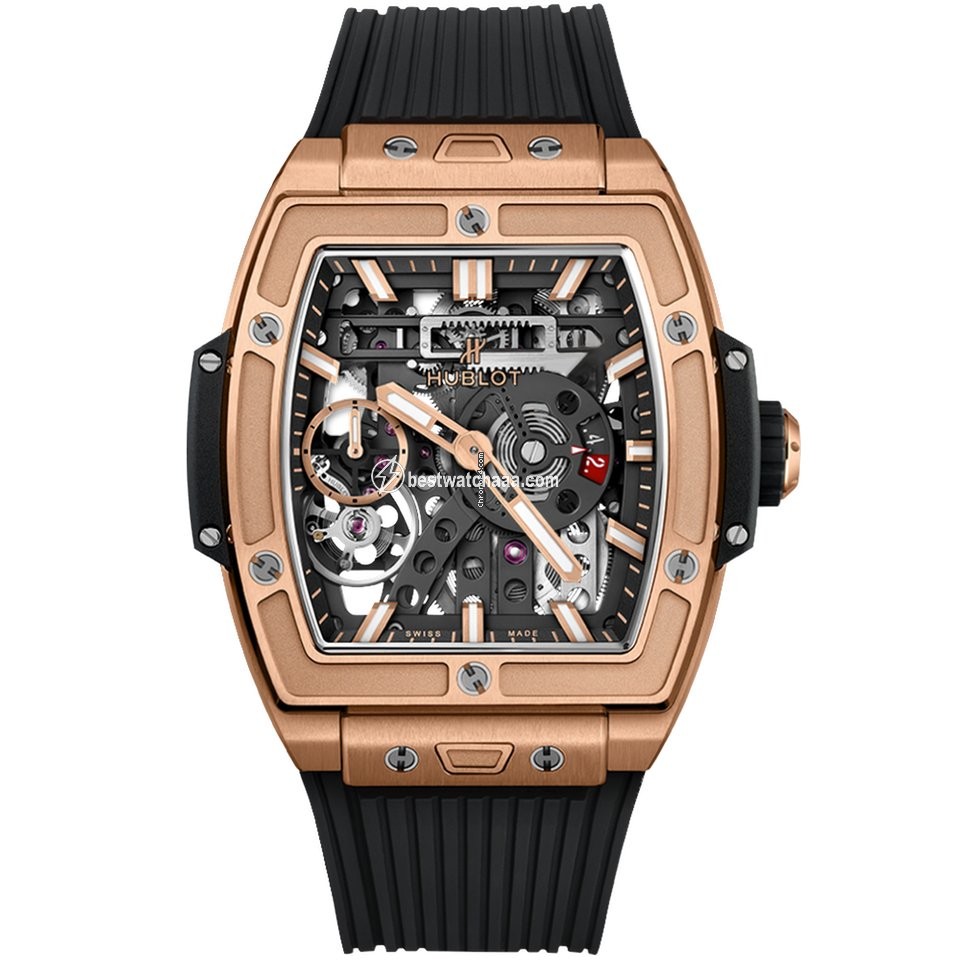Hublot Mens watch Unisex Manual winding Rose gold 614.OX.1180.RX