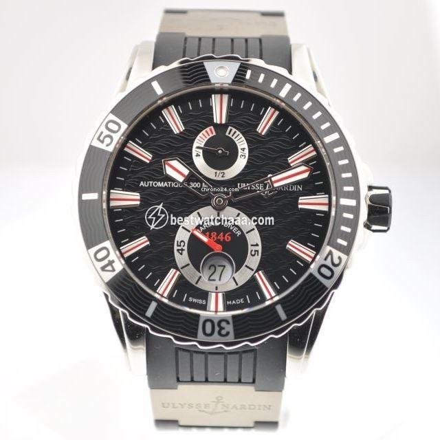 Ulysse Nardin Diver Chronometer Mens watch Unisex Automatic Steel 263-10-3R 92