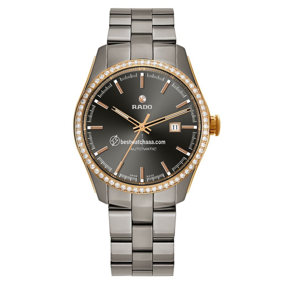 Rado HyperChrome Diamonds Womens watch Automatic Steel R32523102 or 01.580.0523.3.010