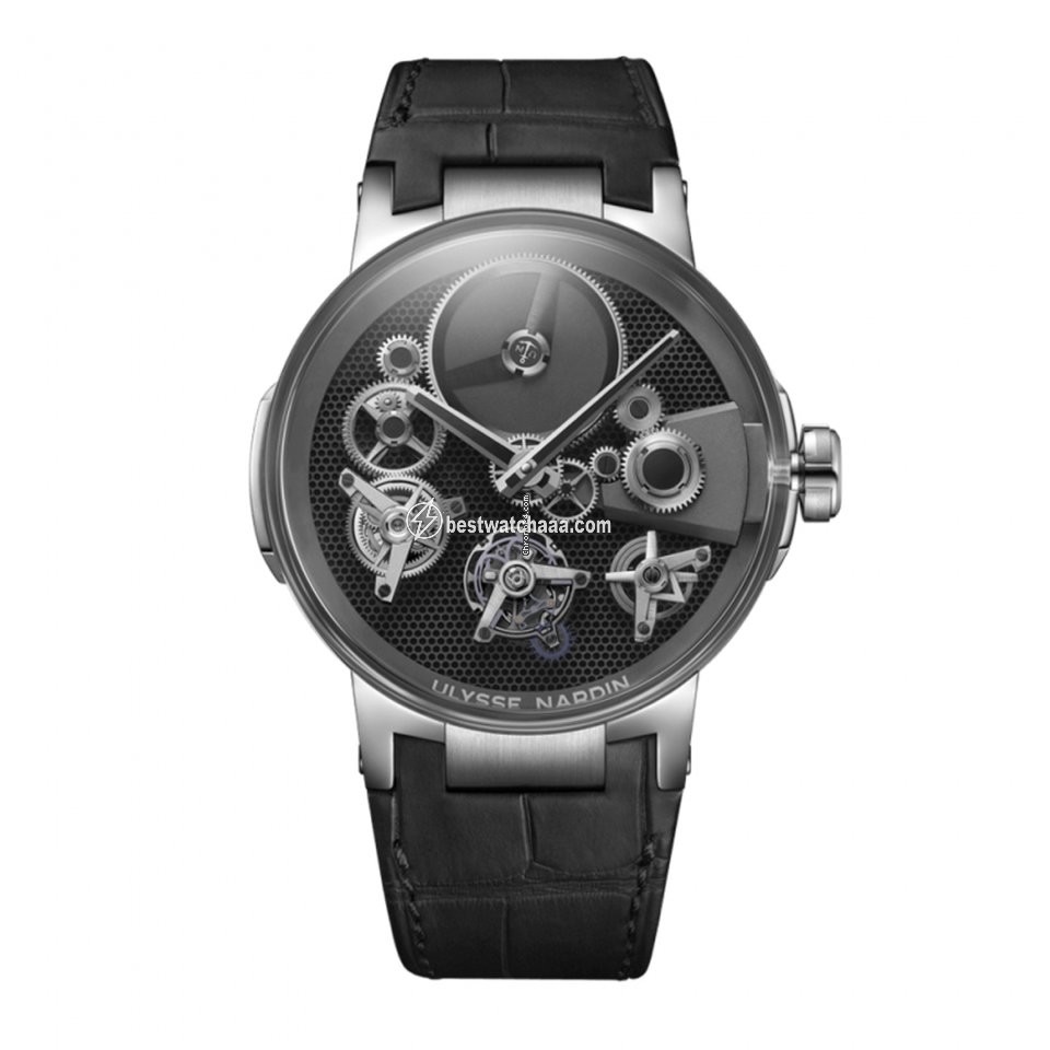 Ulysse Nardin Executive Mens watch Unisex Manual winding White gold 1760176