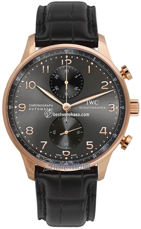IWC Portuguese Chronograph Mens watch Unisex Automatic Rose gold iw371610