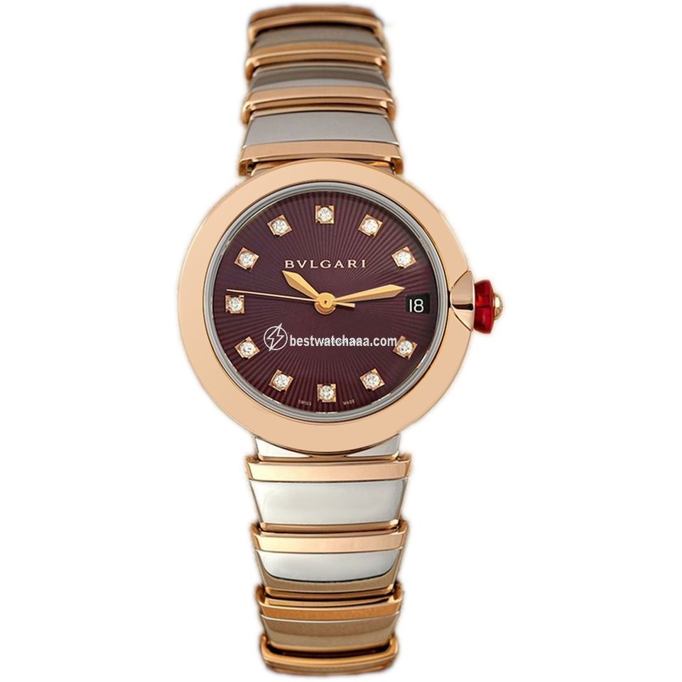 Bulgari Lucea Womens watch Quartz Gold Steel 102691 LU28C11SPGSPG 12?