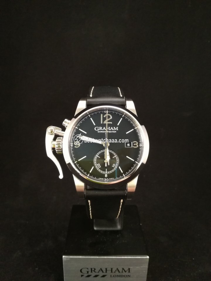 Graham Chronofighter 1695 Mens watch Unisex Automatic Steel 2CXAS