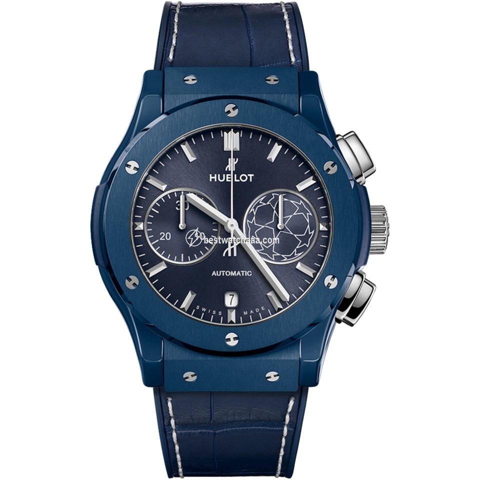 Hublot Classic Fusion Blue Mens watch Unisex Automatic Ceramic 521.EX.7170.LR.UCL18