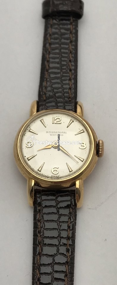 IWC Womens watch Manual winding Yellow gold International Watch Co. Gelbgold