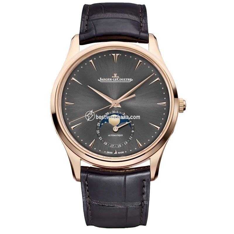 Jaeger-LeCoultre Master Ultra Thin Moon Mens watch Unisex Automatic Rose gold 136255J