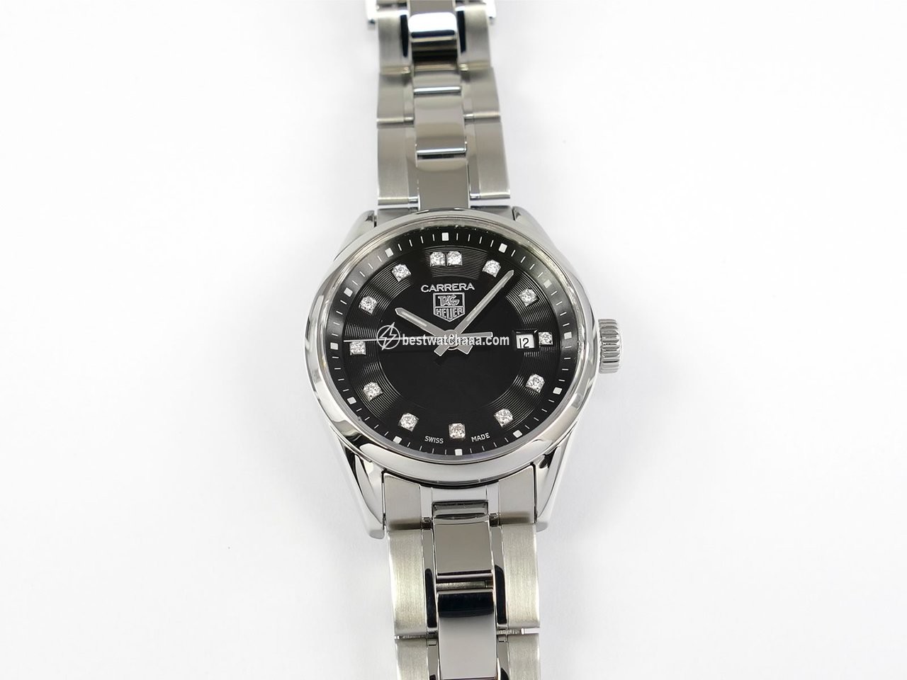 TAG Heuer Carrera Lady Womens watch Quartz Steel WV1410.BA0793