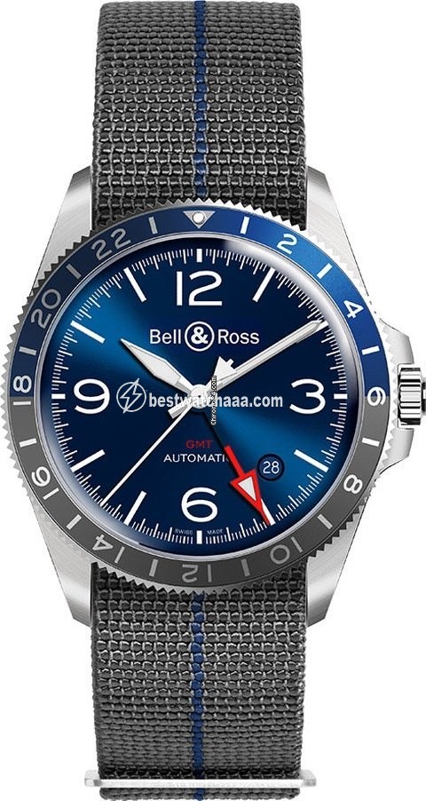 Bell & Ross BR V2 Mens watch Unisex Automatic Steel BRV293-BLU-ST SF