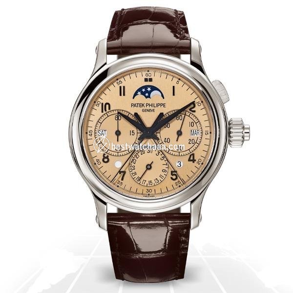 Patek Philippe Perpetual Calendar Chronograph Manual winding Platinum 5372P-010