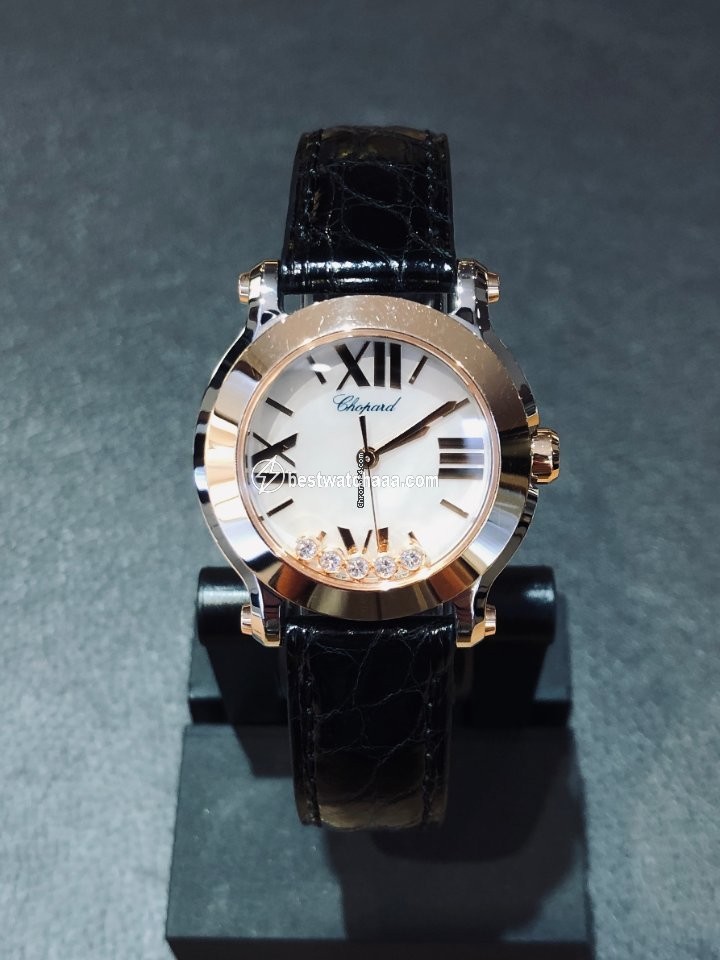 Chopard Happy Sport Womens watch Quartz Gold Steel 278509-6002