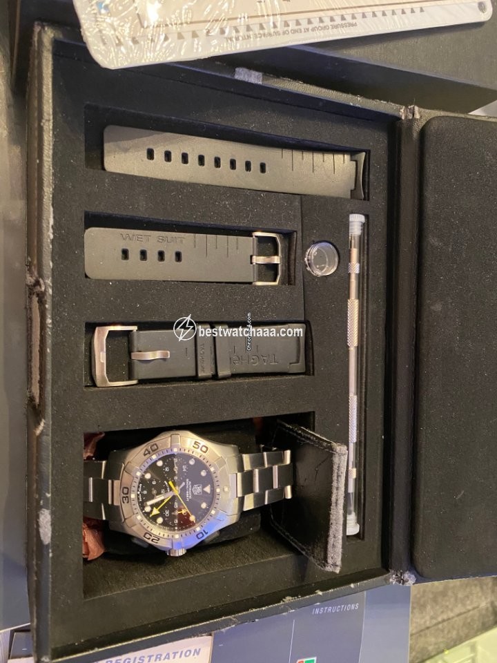 TAG Heuer Aquagraph Mens watch Unisex Automatic Steel CN211A