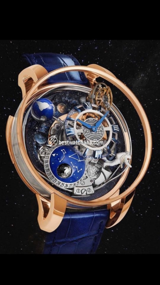 Jacob & Co. Astronomia Mens watch Unisex Manual winding Rose gold AM500.40.AC.SD.A