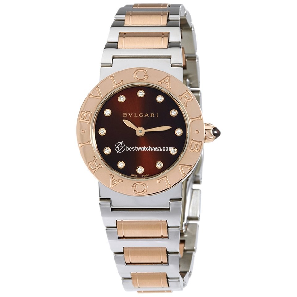 Bulgari Bulgari Womens watch Quartz Gold Steel 102155 BBL26C11SPG 12