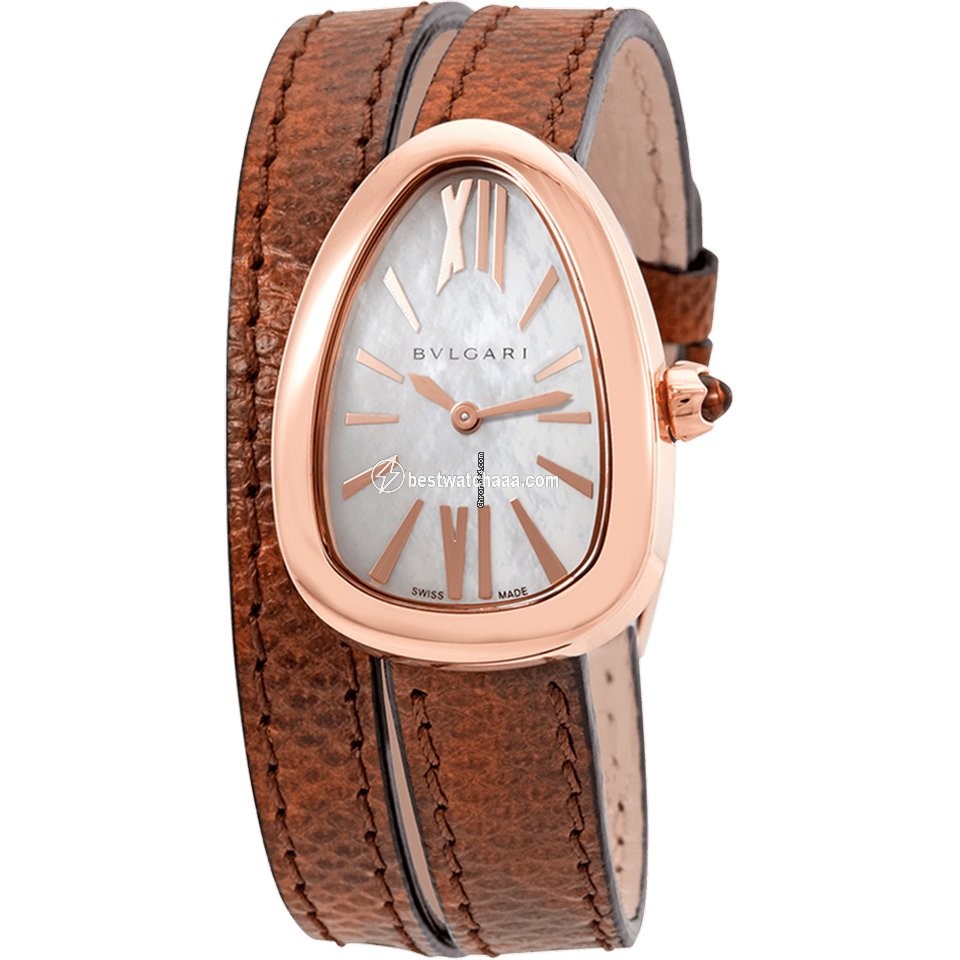 Bulgari Serpenti Womens watch Quartz Rose gold 102919 SPP32WGL