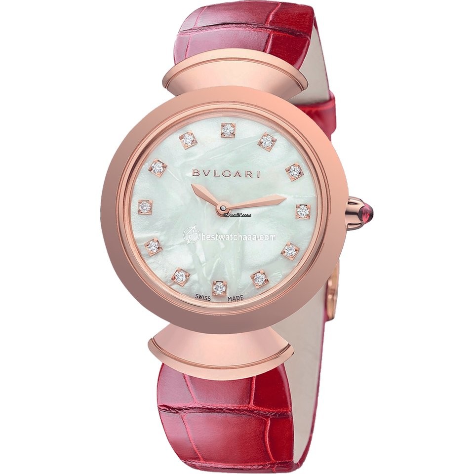 Bulgari Womens watch Quartz Rose gold 102840 DVP30WPGL 12