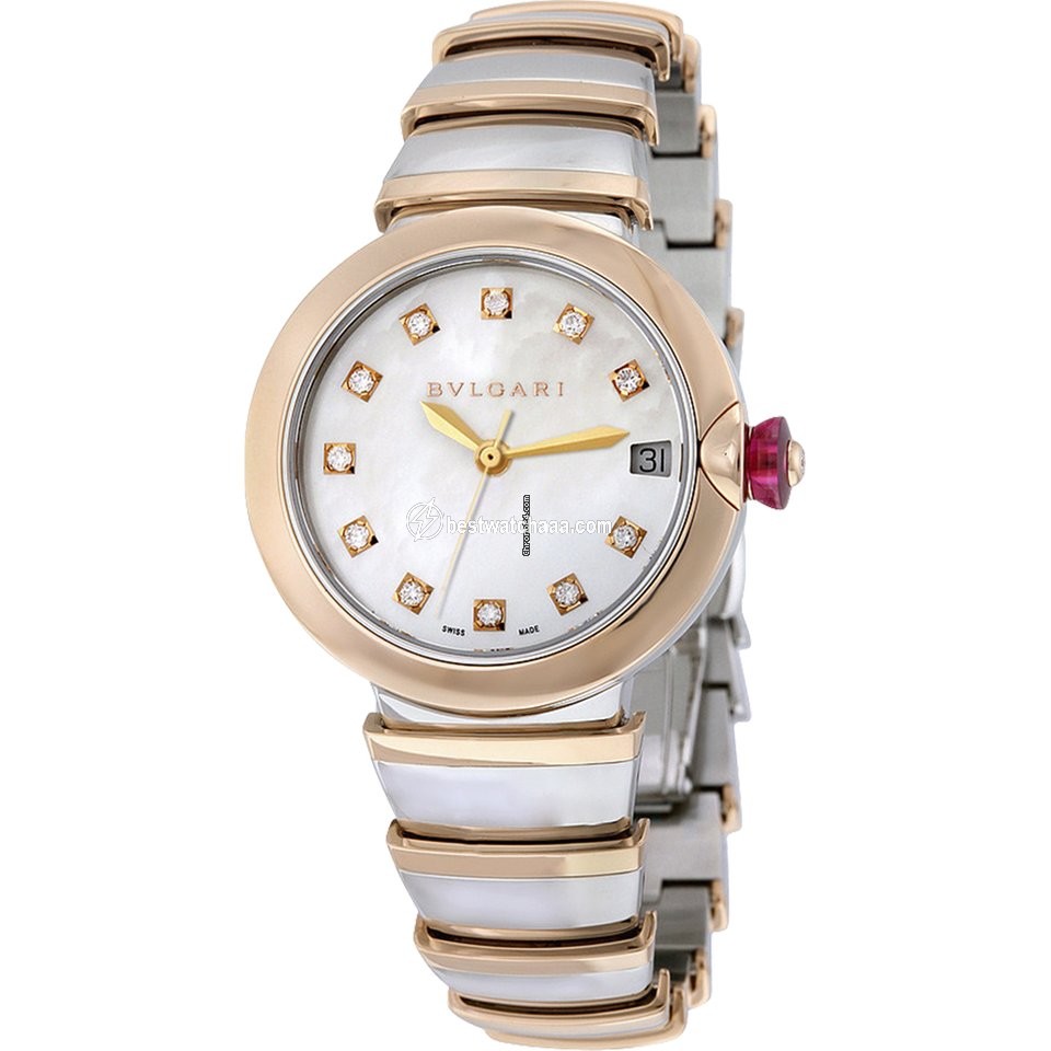 Bulgari Lucea Womens watch Automatic Gold Steel 102198 LU33WSPGSPGD 11