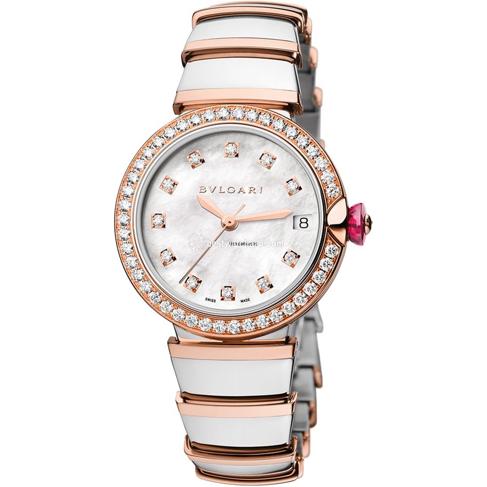 Bulgari Lucea Womens watch Automatic Gold Steel 102476 LU33WSPGDSPGD 11