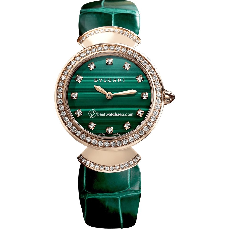 Bulgari Womens watch Quartz Rose gold 103119 DVP30MALGLD 12