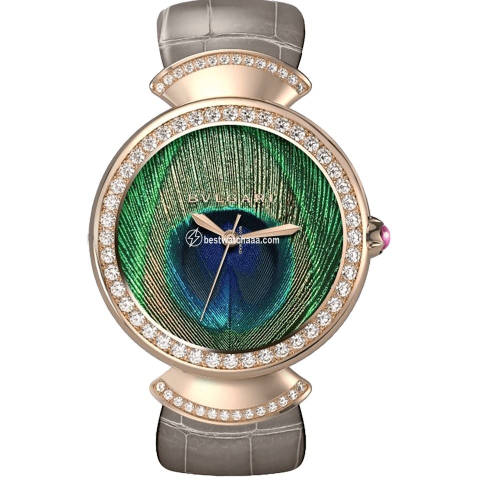 Bulgari Womens watch Automatic Rose gold 103139 DVP37FEAGL