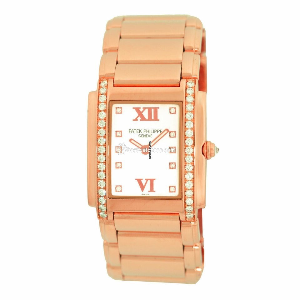 Patek Philippe Twenty~4 Quartz Rose gold 4910-11R