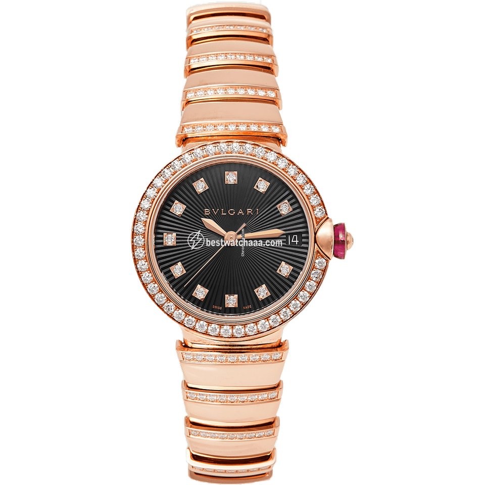 Bulgari Lucea Womens watch Automatic Rose gold 102191 LUP33BGDGD1D 11