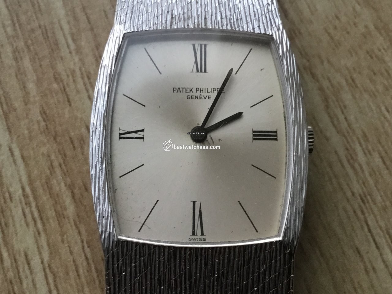 Patek Philippe Mens watch Unisex Manual winding White gold 3528-3