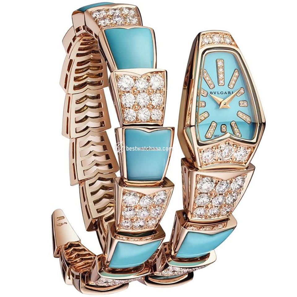 Bulgari Serpenti Womens watch Quartz Rose gold 102786 SPP26C3GD1GD1TU.1T