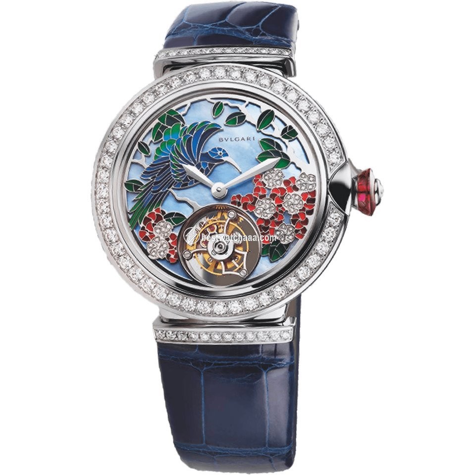 Bulgari Lucea Womens watch Automatic White gold 102579 LUW38PBGDLTB