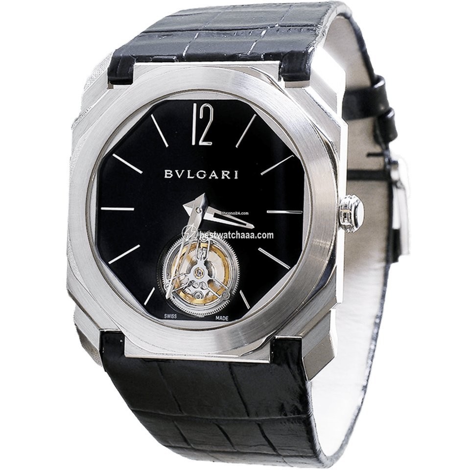 Bulgari Octo Mens watch Unisex Manual winding Platinum 102138	BGO40BPLTBXT