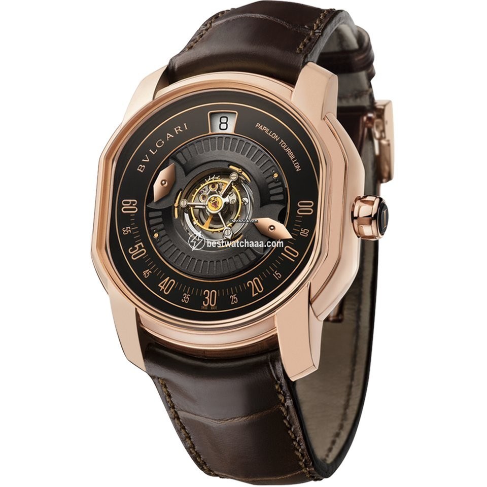 Bulgari Daniel Roth Mens watch Unisex Manual winding Rose gold 102074 BRRP45BGLTBPAP