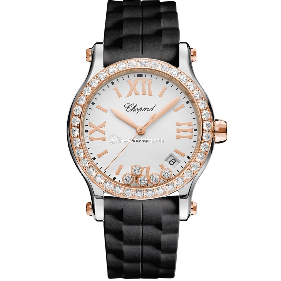 Chopard Happy Sport Womens watch Quartz Gold Steel 278582-6003
