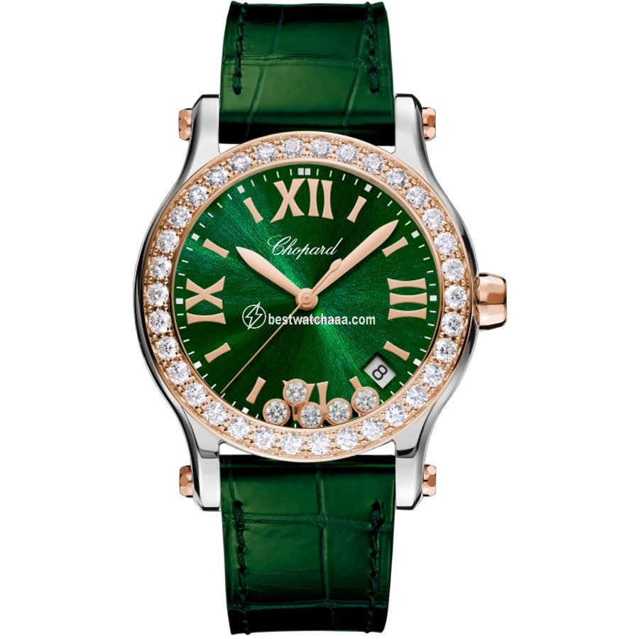 Chopard Happy Sport Womens watch Quartz Gold Steel 278582-6007