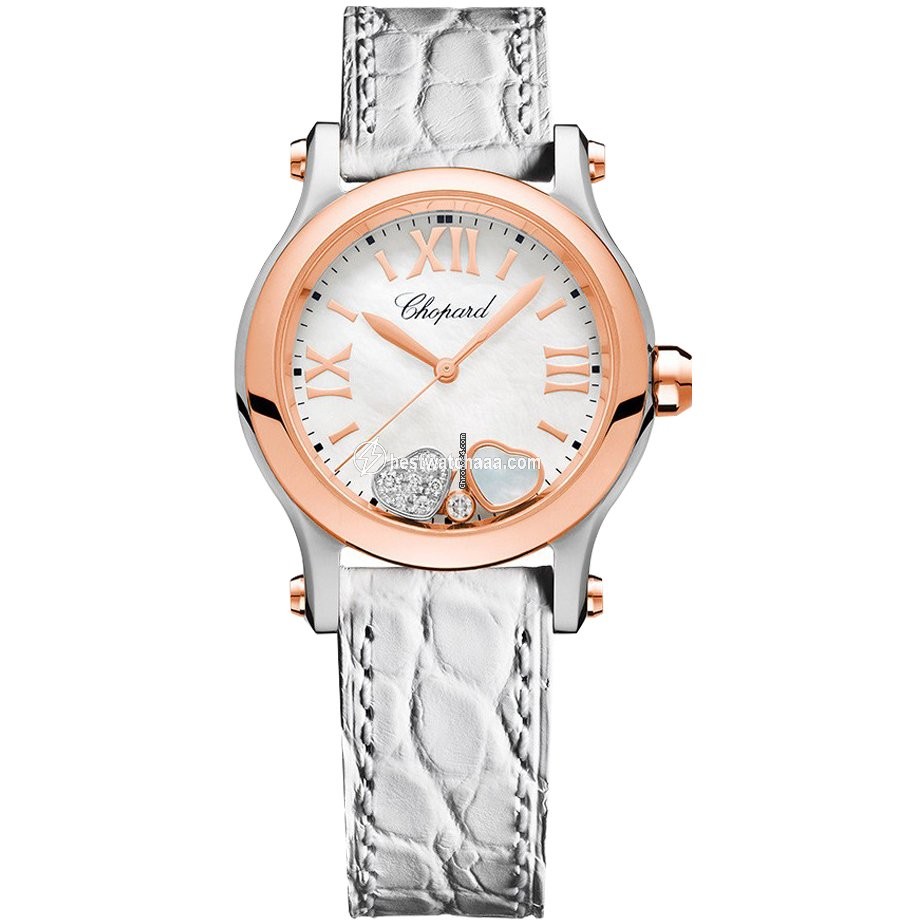 Chopard Happy Sport Womens watch Quartz Gold Steel 278590-6005