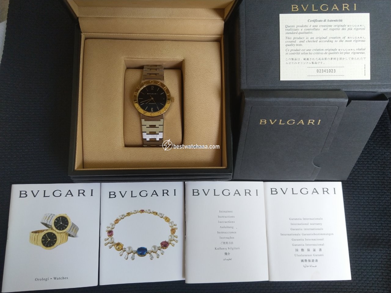 Bulgari Bulgari Mens watch Unisex Automatic Gold Steel BB 33 SG AUTO