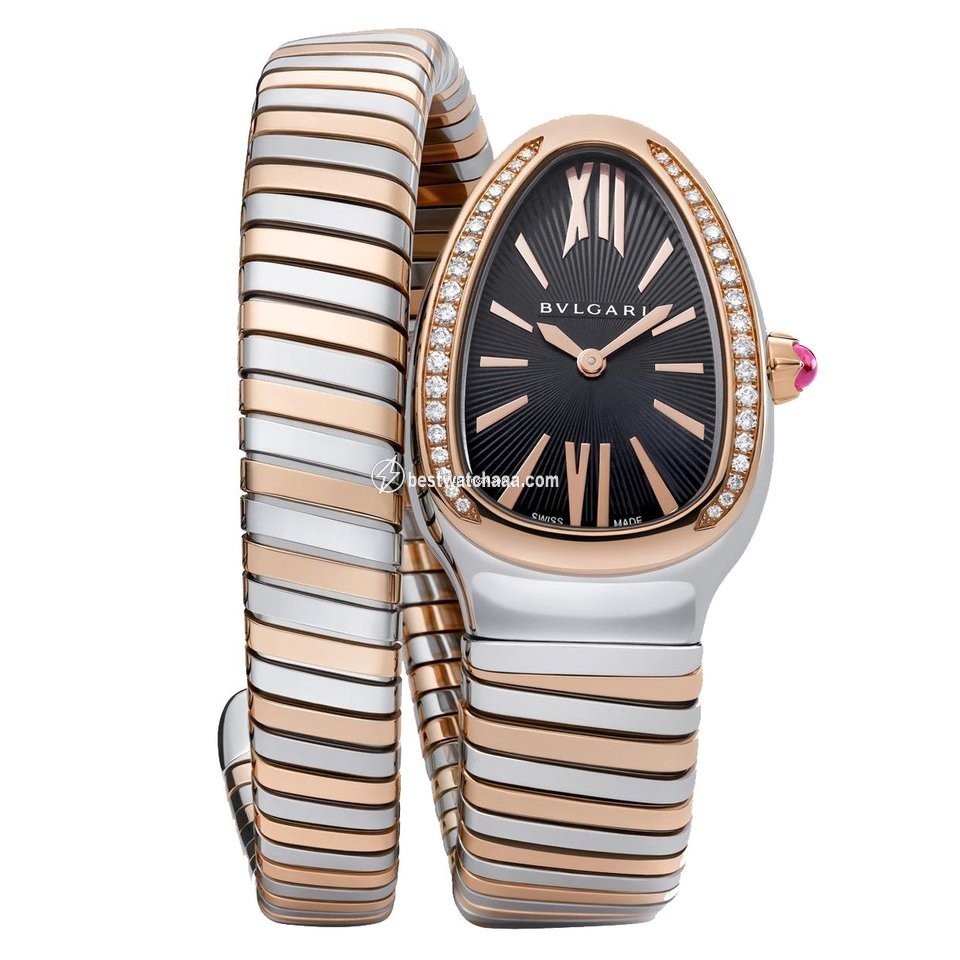 Bulgari Serpenti Womens watch Quartz Gold Steel 102098