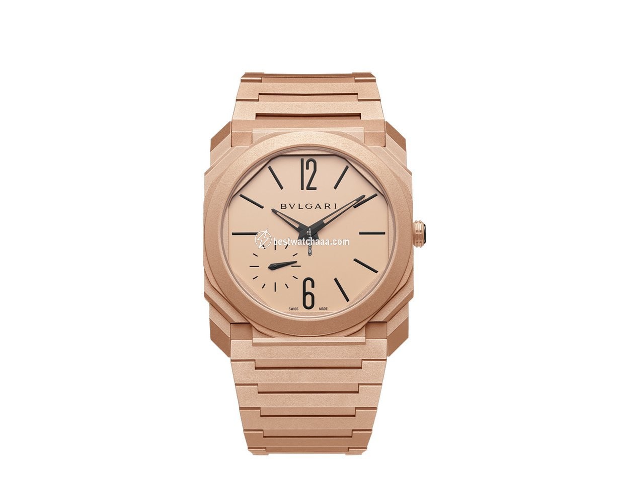 Bulgari Octo Mens watch Unisex Automatic Rose gold 102912 BGOPGXTAUTO