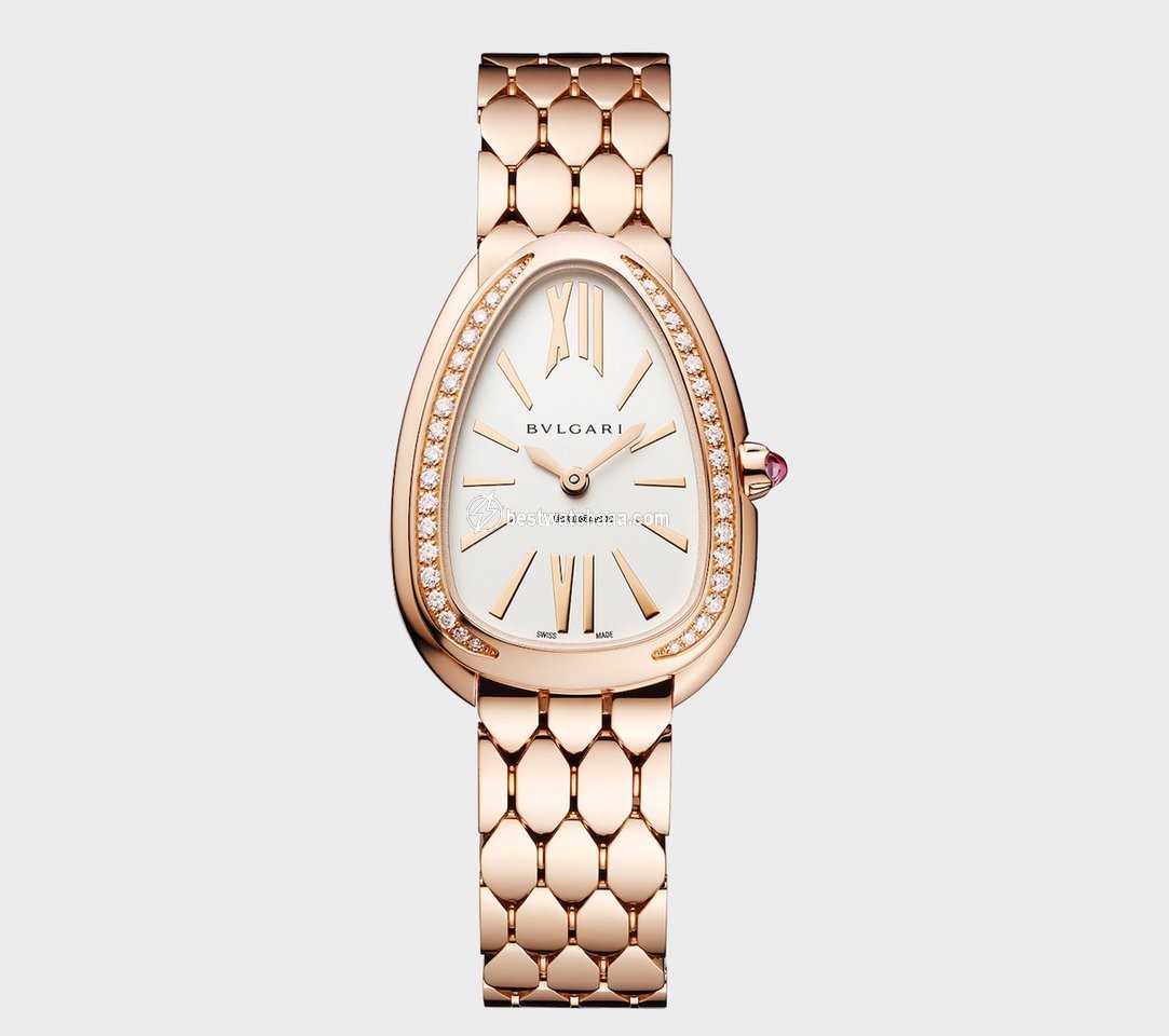Bulgari Serpenti Womens watch Quartz Rose gold 103146 SPP33WGGD