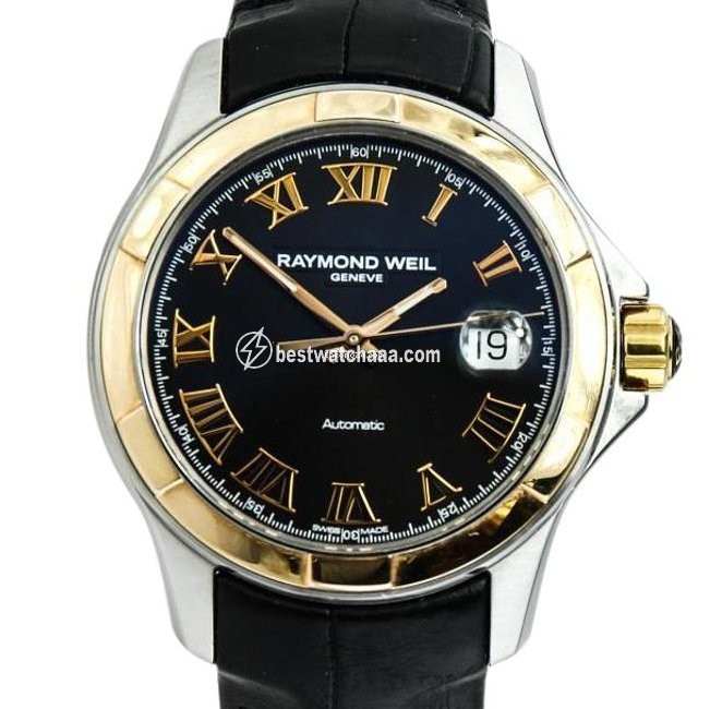 Raymond Weil Parsifal Mens watch Unisex Automatic Gold Steel 2970