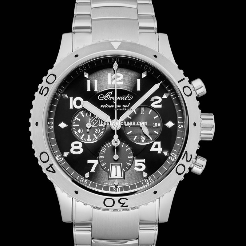 Breguet Type XX - XXI - XXII Mens watch Unisex Automatic Steel 3810st 92 sz9